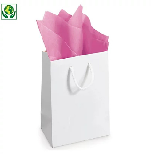 Papír hedvábný 50x70cm růžová barva 5ks/na objednávku