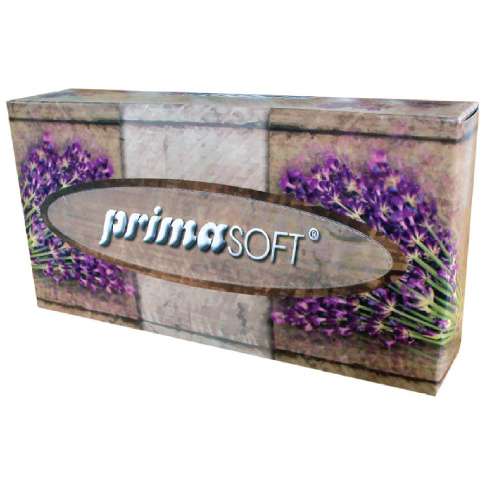 Kapesníčky papírové kosmetické dvouvrstvé 100ks PrimaSoft