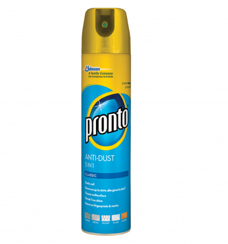 Pronto Johnson spray 250 ml proti prachu modrý/PP
