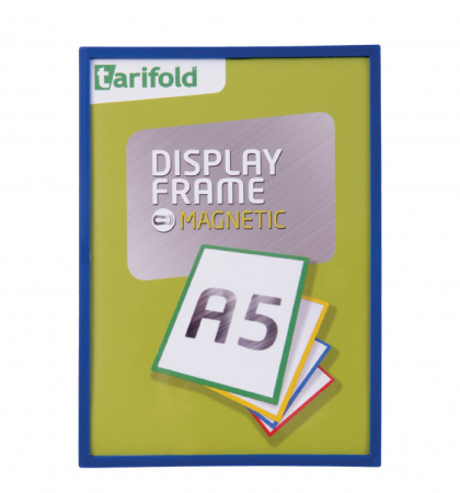 detail Kapsy magnetické A5 Tarifold Display Frame modrá