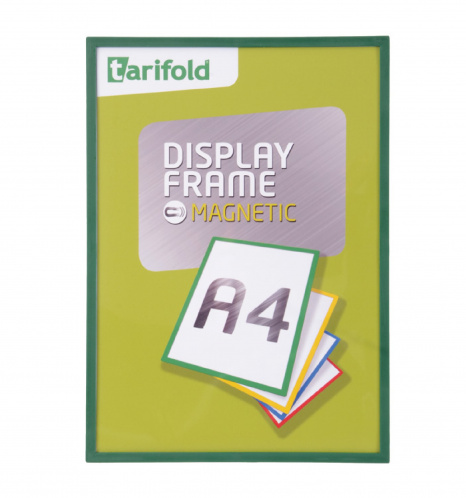 Kapsy magnetické A4 Tarifold Display Frame zelená