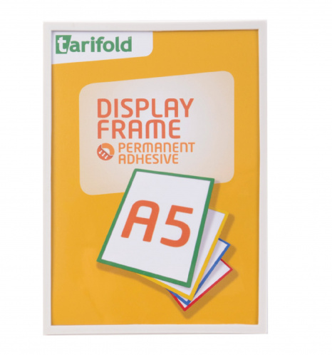 Kapsy samolepicí A5 Tarifold Display Frame bílá