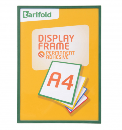 detail Kapsy samolepicí A4 Tarifold Display Frame zelená