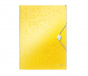 náhled Spisové desky A4 s gumou Leitz WOW - žlutá/OF