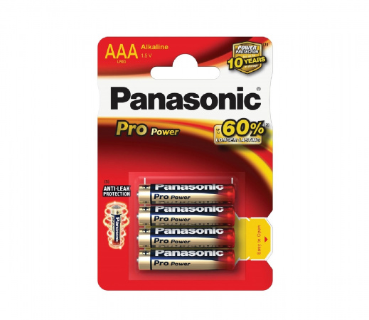 detail Baterie AAA-LR6 Pro Power Panasonic 4ks /poslední kusy skladem