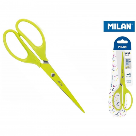 detail Nůžky 17cm Milan zelené
