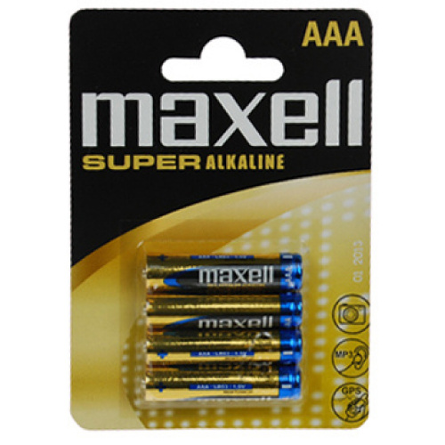 Baterie AAA - LR03 Maxell Super Alkaline 4ks