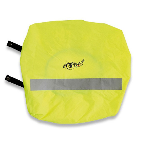Reflexní potah Compass na batoh dětský žlutý 55x40 / Poslední kus