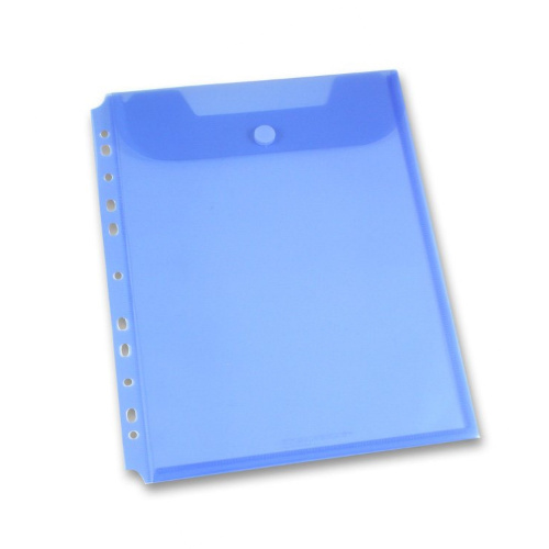 Desky A4 s drukem závěsné FOLDERMATE modré horní plnění