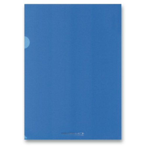 Obal L A4 330mic silné Foldermate modré