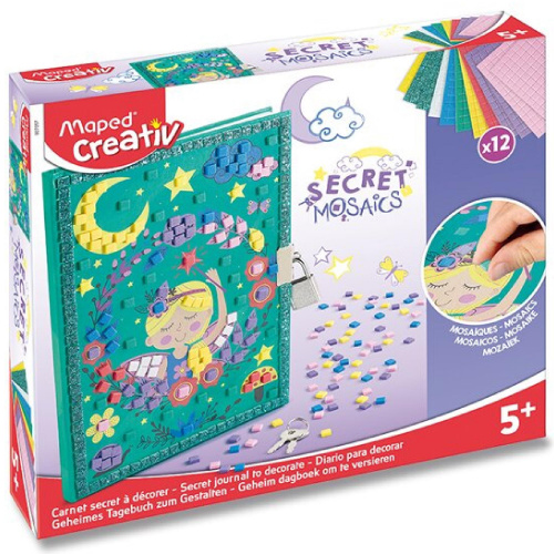 Kreativní sada Maped Secret Mosaics - Secret Diary