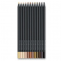 náhled Pastelky trojhranné Faber-Castell Black Edition skin tones 12 ks