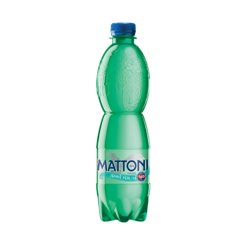 Voda Mattoni 0,5 jemně perlivá