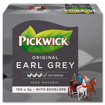 detail Čajové krabice Pickwick Earl Grey / 100 ks