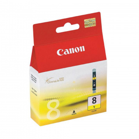 detail Cartridge Canon CLI-8Y (žlutá)