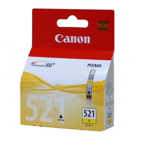 Cartridge Canon CLI-521Y (žlutá)