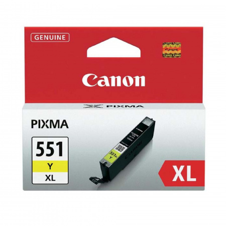 detail Cartridge Canon CLI-551 XL (žlutá)
