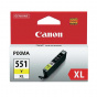 náhled Cartridge Canon CLI-551 XL (žlutá)
