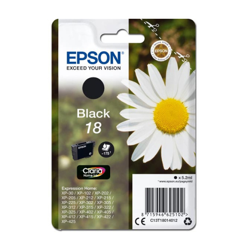 Cartridge Epson T18 (černá)
