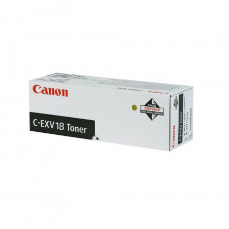 detail Toner Canon CEXV18 (černý)