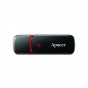 náhled USB Apacer flash disk, 2.0, 16GB, AH333, černý, AP16GAH333B-1, s krytkou