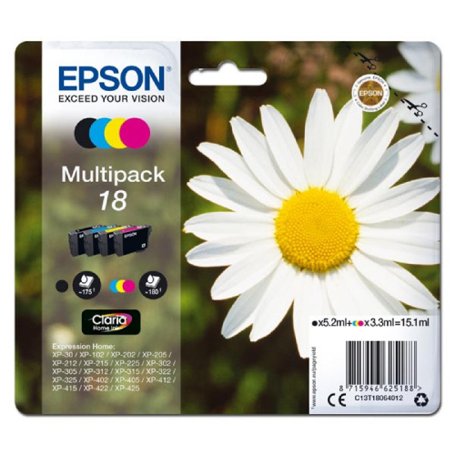 Cartridge Epson T18 multipack