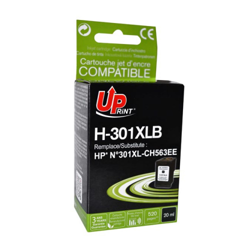 Cartridge HP 301 XL UPrint (černá)