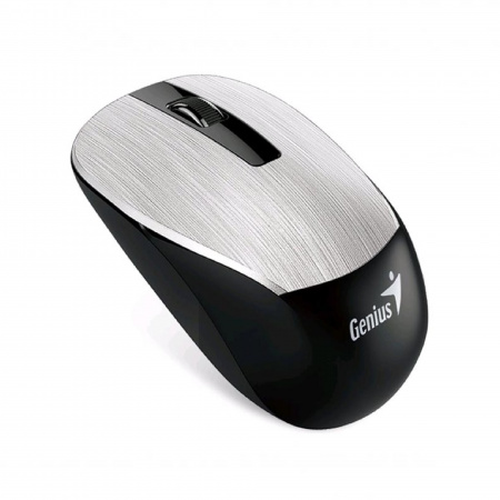 detail Myš Genius NX-7015, 2.4 [GHz], optická, 3tl.,1 kolečko, bezdrátová, stříbrná