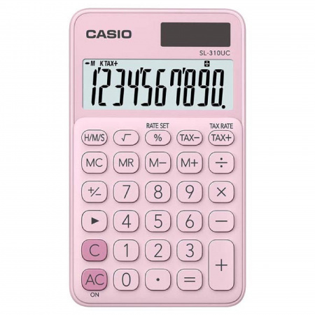 detail Kalkulačka Casio SL 310 UC 10 míst růžová
