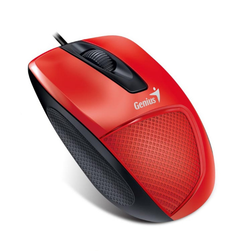 Myš Genius DX-150X optická,3 tlač,1 koleč.červená