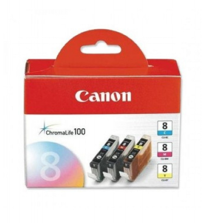 detail Cartridge Canon CLI-8CMY sada
