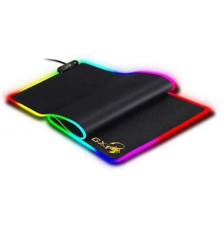Podložka pod myš Genius GX-Pad 800S, RGB, černá, 800*300 mm, podsvícená