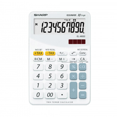 detail Kalkulačka SHARP ELM332B, 10míst, bílá/LA/na objednávku do 10dnů
