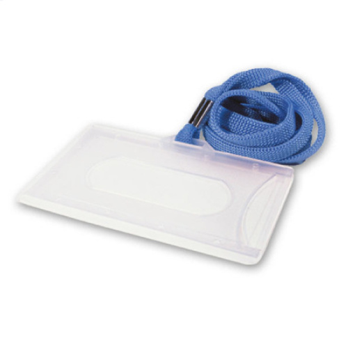 Pouzdro-visačka IDS z tvrzeného plastu s modrou šňůrkou 50ks