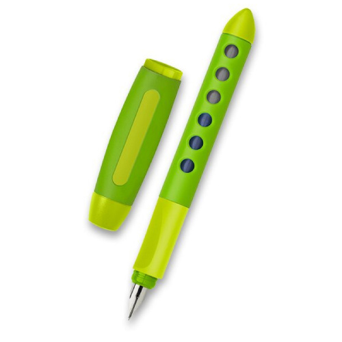 Pero bombičkové Scribolino pravák zelené