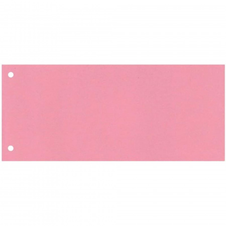 detail Rozlišovač papírový 1/3 Q-Connect, růžový, 100ks
