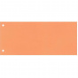 náhled Rozlišovač papírový 1/3 Q-Connect, oranžový, 100ks