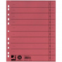náhled Rozlišovače papírové Q-Connect - A4, červené, 100 ks