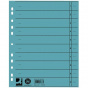 náhled Rozlišovače papírové Q-Connect - A4, modré, 100 ks