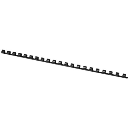 detail Krouž.hřbety plastové Q-Connect - 8 mm, černé, 100 ks