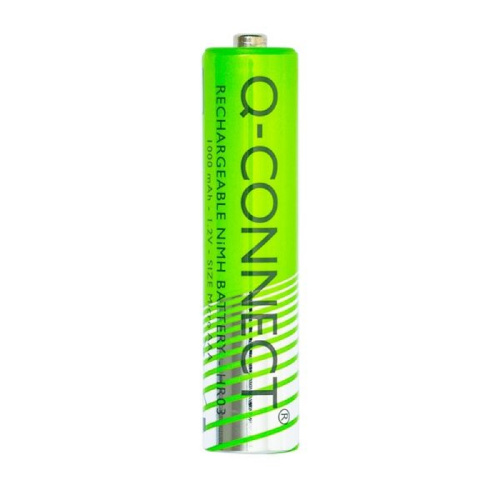 Baterie nabíjecí Q-Connect - AAA, 1 000 mAh, 2 ks