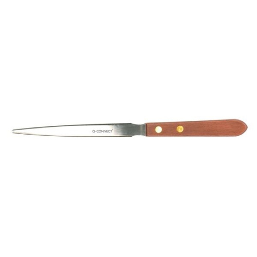 Nůž na dopisy Q-Connect - 22 cm, dřevěná rukojeť