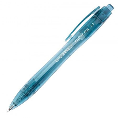 detail Kuličkové pero Q-Connect - 0,7 mm, recyklované, modrá náplň