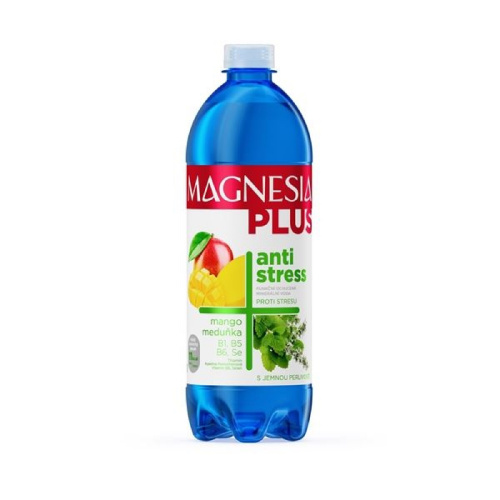 Voda Magnesia Mango-Meduňka jemně perlivá 0.7L