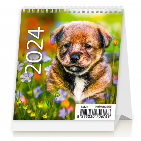 detail Kalendář Mini Puppies