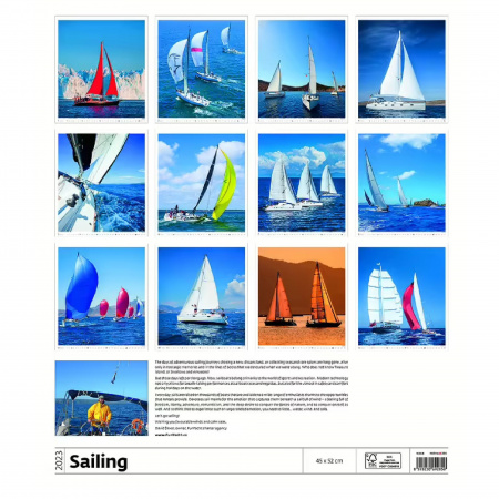 detail Kalendář Sailing