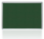 náhled Filcová zelená tabule v hliníkovém rámu 90x60 cm