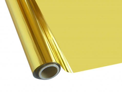 Metalická fólie barvící - zlatá š. 30 cm x 12 m
