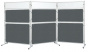 náhled Panel 2x3 Modular, 120 x 180 cm, filcový šedý