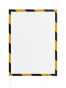náhled Magnetická kapsa na papír A4 - žluto-černá